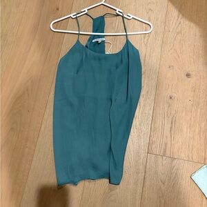 Naked Zebra Turquoise Halter Top